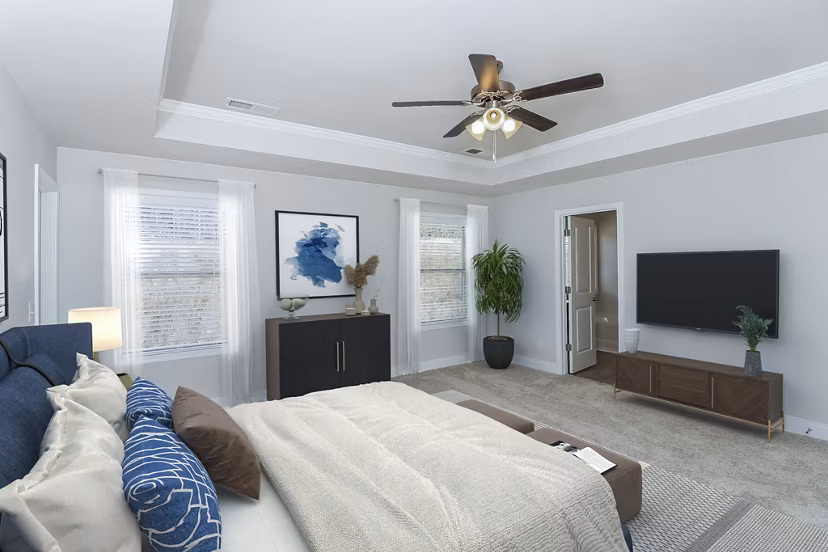 bedroom at Summerwell Cedarcrest Apartment Homes