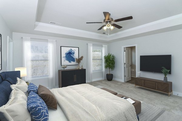 bedroom at Summerwell Cedarcrest Apartment Homes