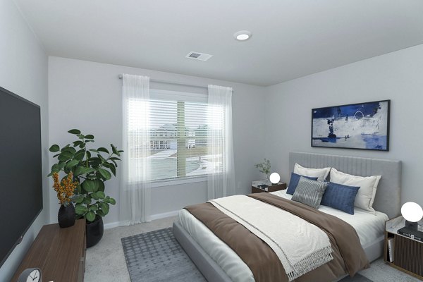 bedroom at Summerwell Cedarcrest Apartment Homes
