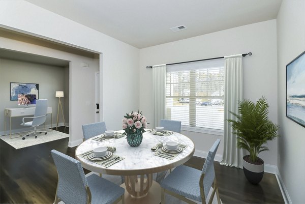 dining room at Summerwell Cedarcrest Apartment Homes