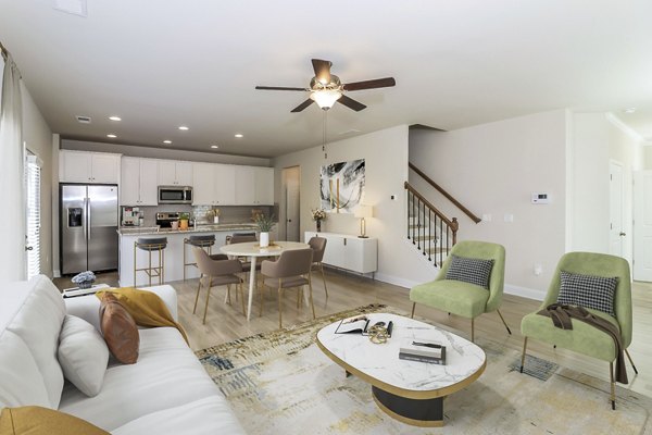 living room at Summerwell Legacy Apartment Homes
