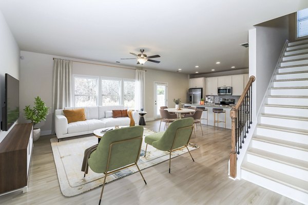 living room at Summerwell Legacy Apartment Homes