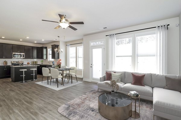 living room at Summerwell Legacy Apartment Homes