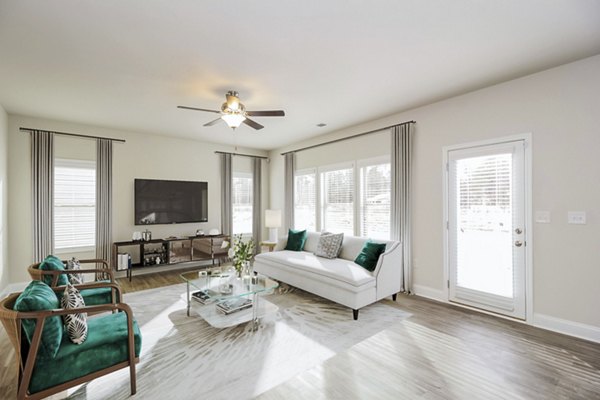 living room at Summerwell Legacy Apartment Homes