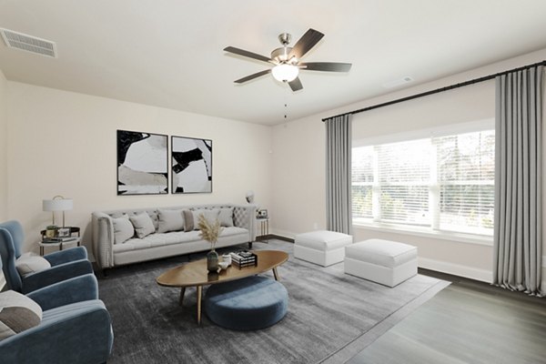 living room at Summerwell Mill Creek Apartment Homes