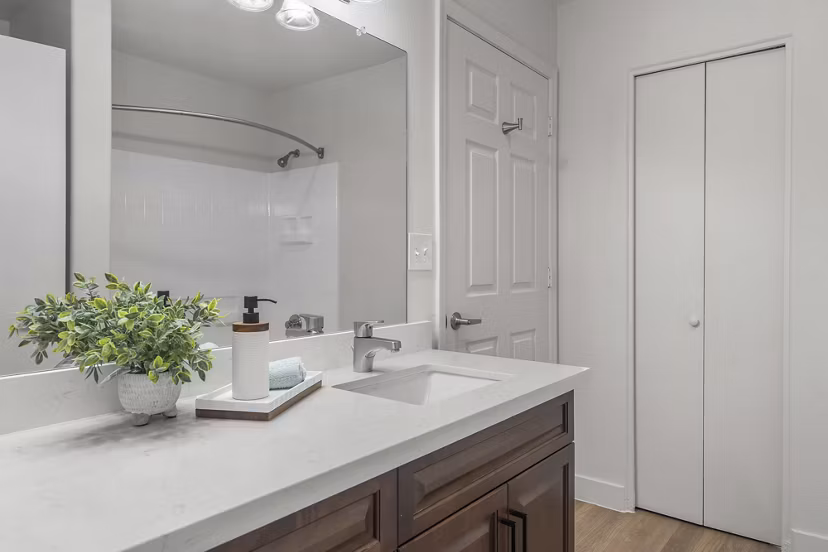 bathroom at The Summit at Flagstaff Apartments 