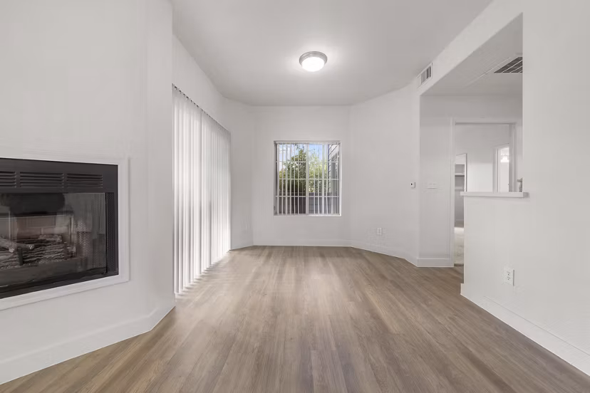 living room at The Summit at Flagstaff Apartments 