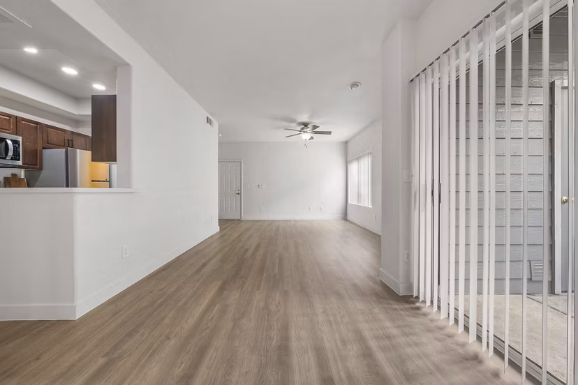 living room at The Summit at Flagstaff Apartments 