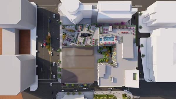rendering at TENTEN Campus Glendale Apartments