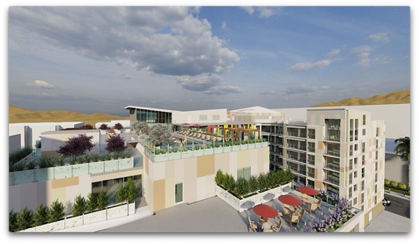 rendering at TENTEN Campus Glendale Apartments