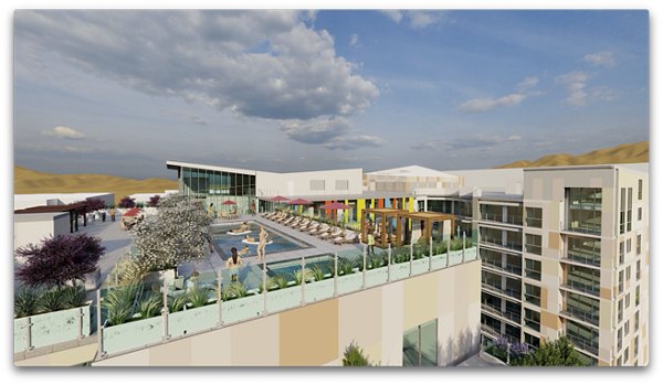 rendering at TENTEN Campus Glendale Apartments