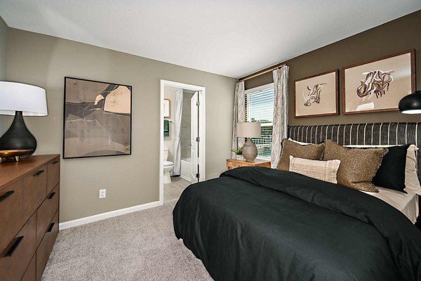 bedroom at 360 Communities at Crossroads Apartments