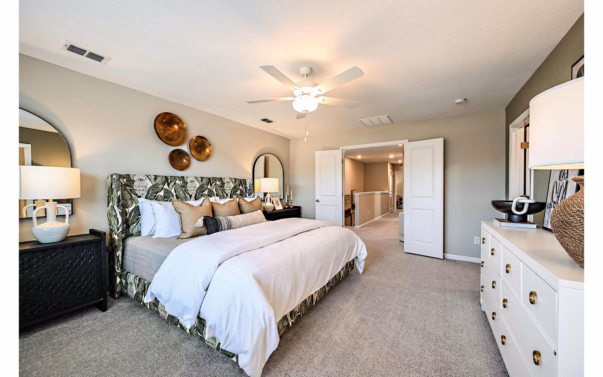 bedroom at 360 Communities at Crossroads Apartments