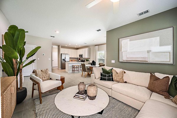 living room at 360 Communities at Crossroads Apartments
