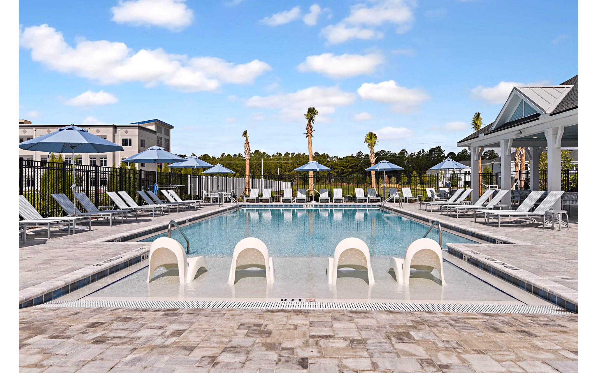 pool at 360 Communities at Crossroads Apartments