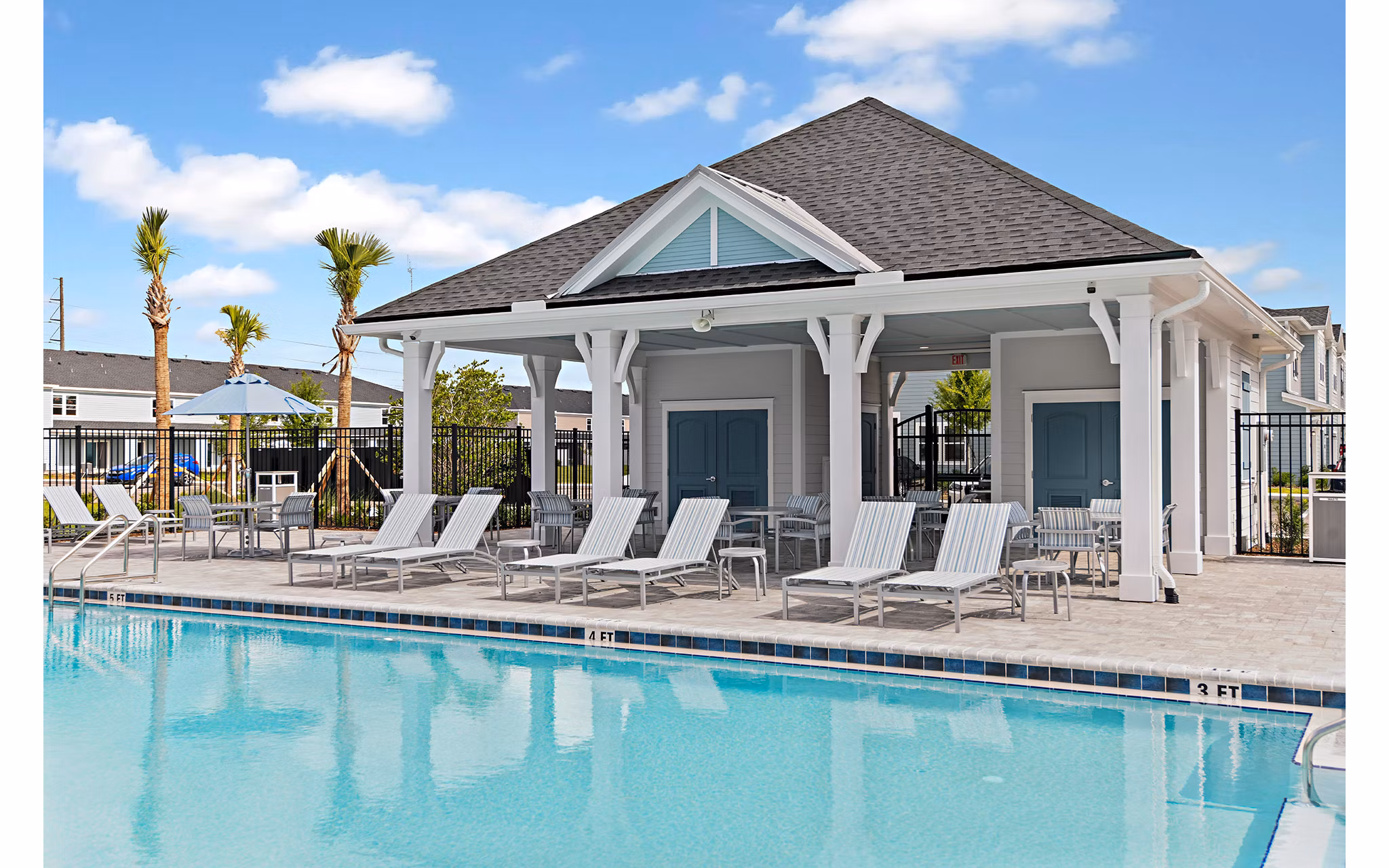 pool at 360 Communities at Crossroads Apartments