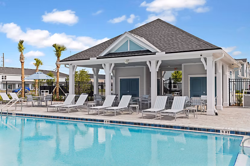 pool at 360 Communities at Crossroads Apartments