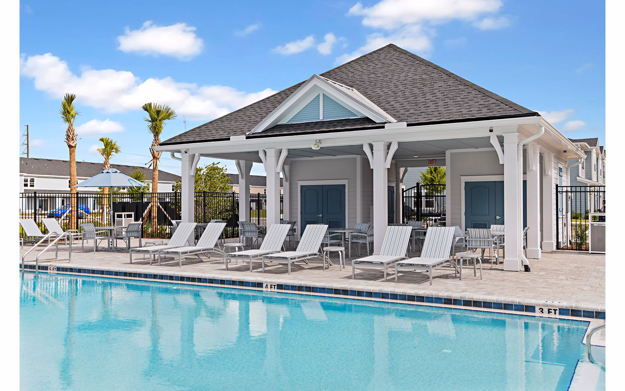 pool at 360 Communities at Crossroads Apartments