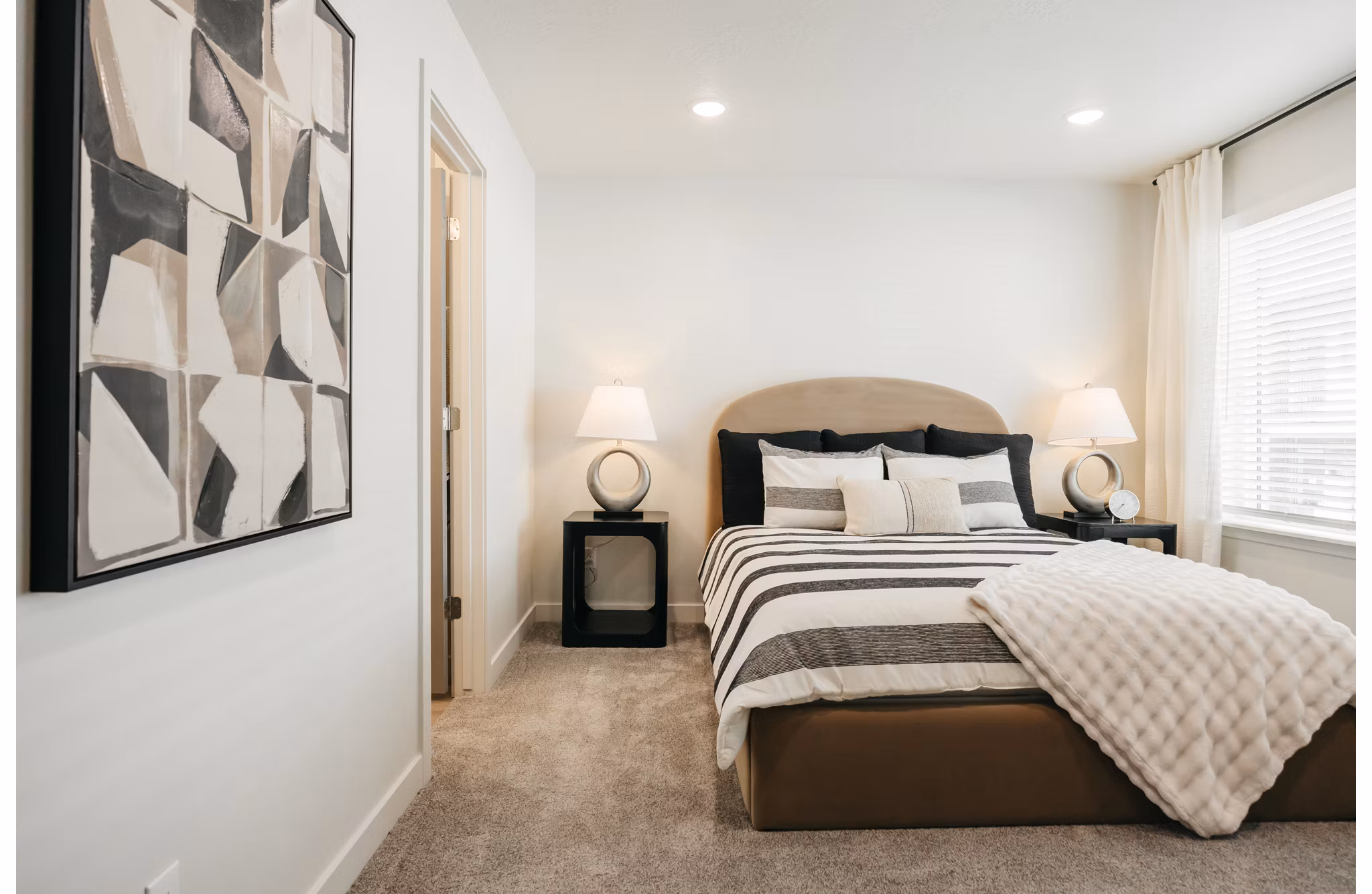 bedroom at Enduro Apartments