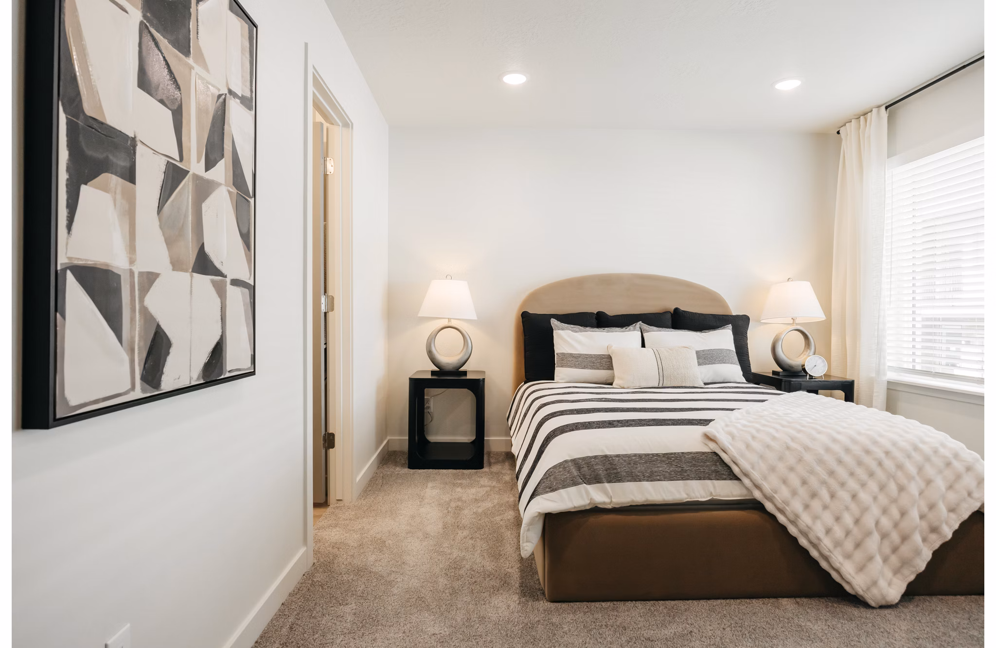 bedroom at Enduro Apartments