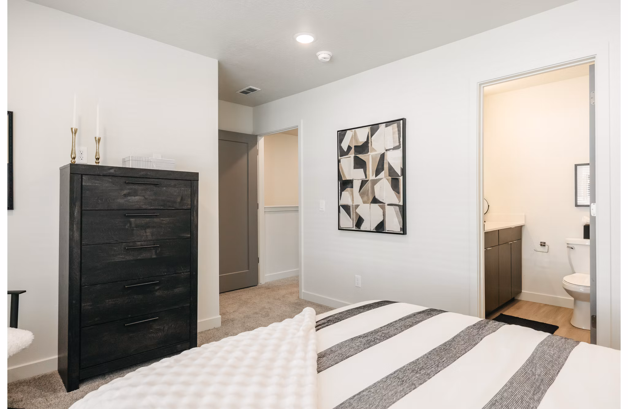 bedroom at Enduro Apartments
