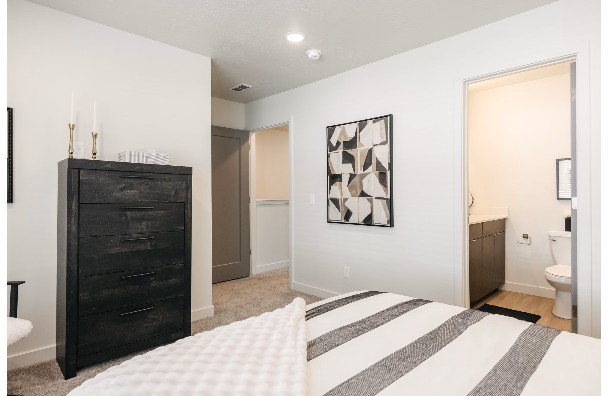 bedroom at Enduro Apartments