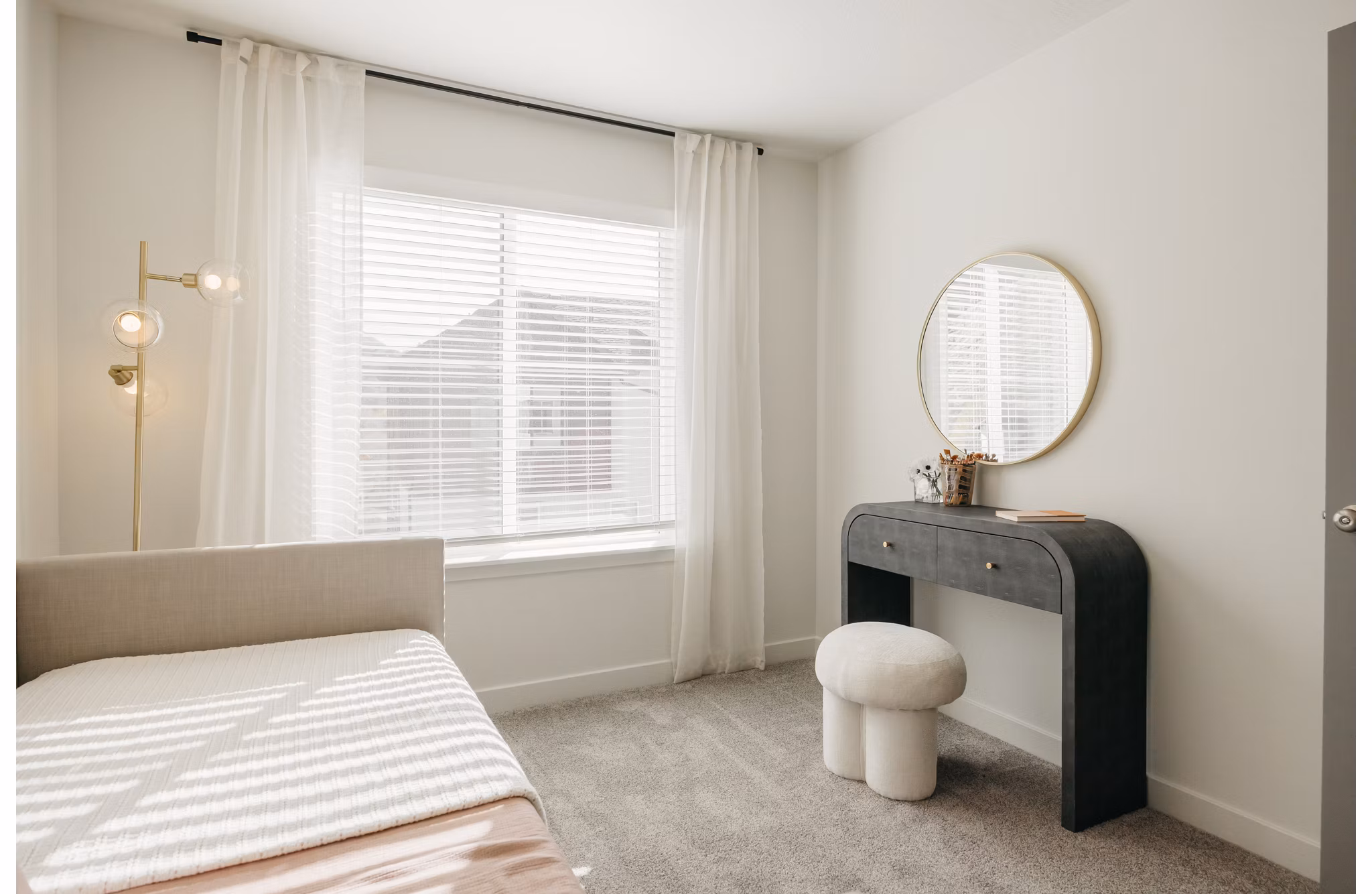 bedroom at Enduro Apartments