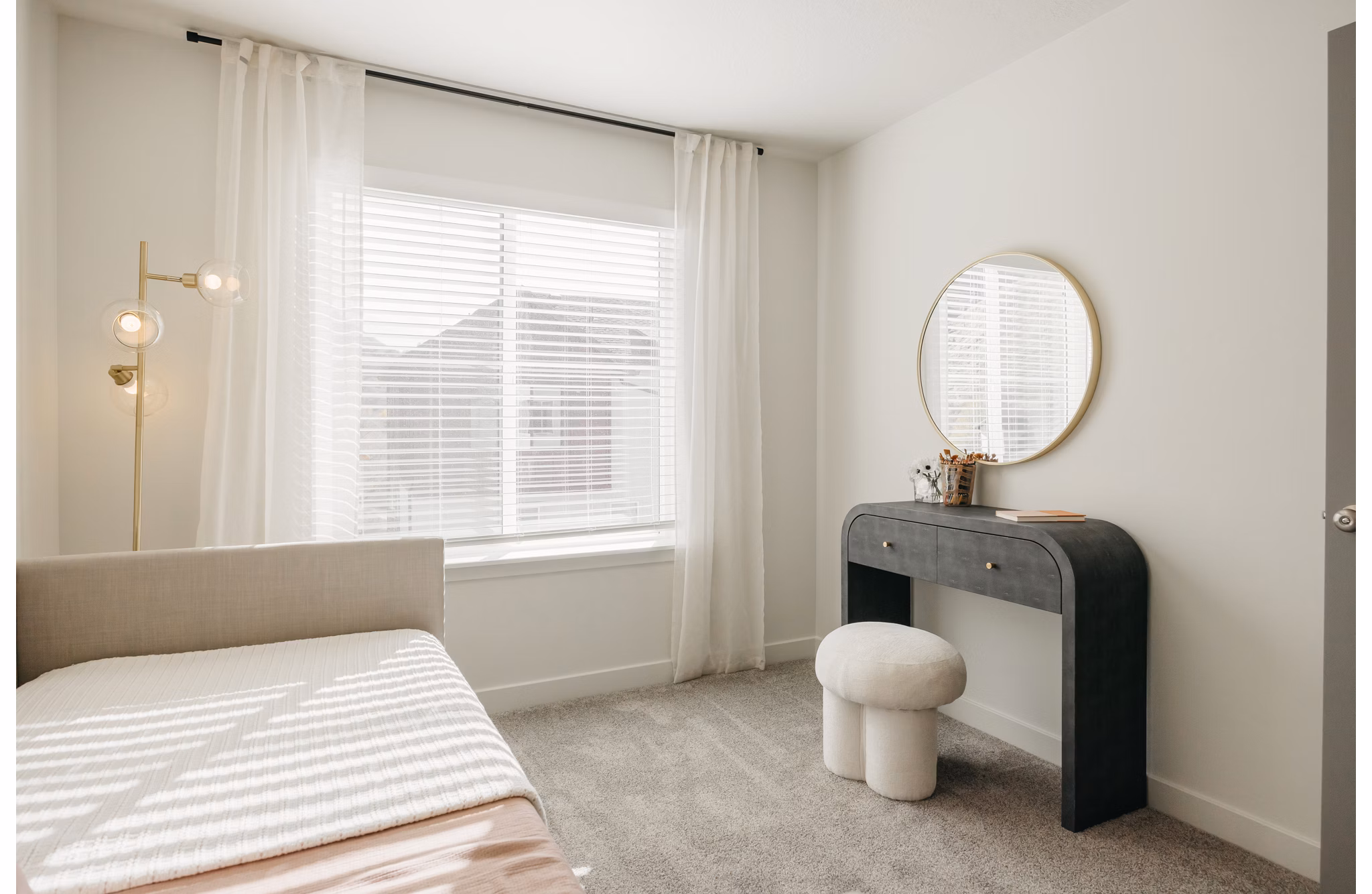 bedroom at Enduro Apartments