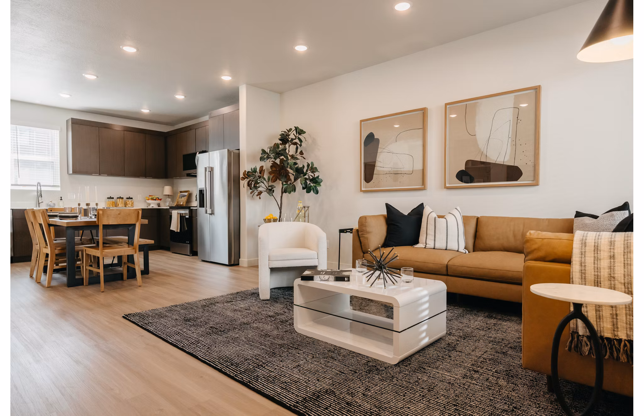 living room at Enduro Apartments