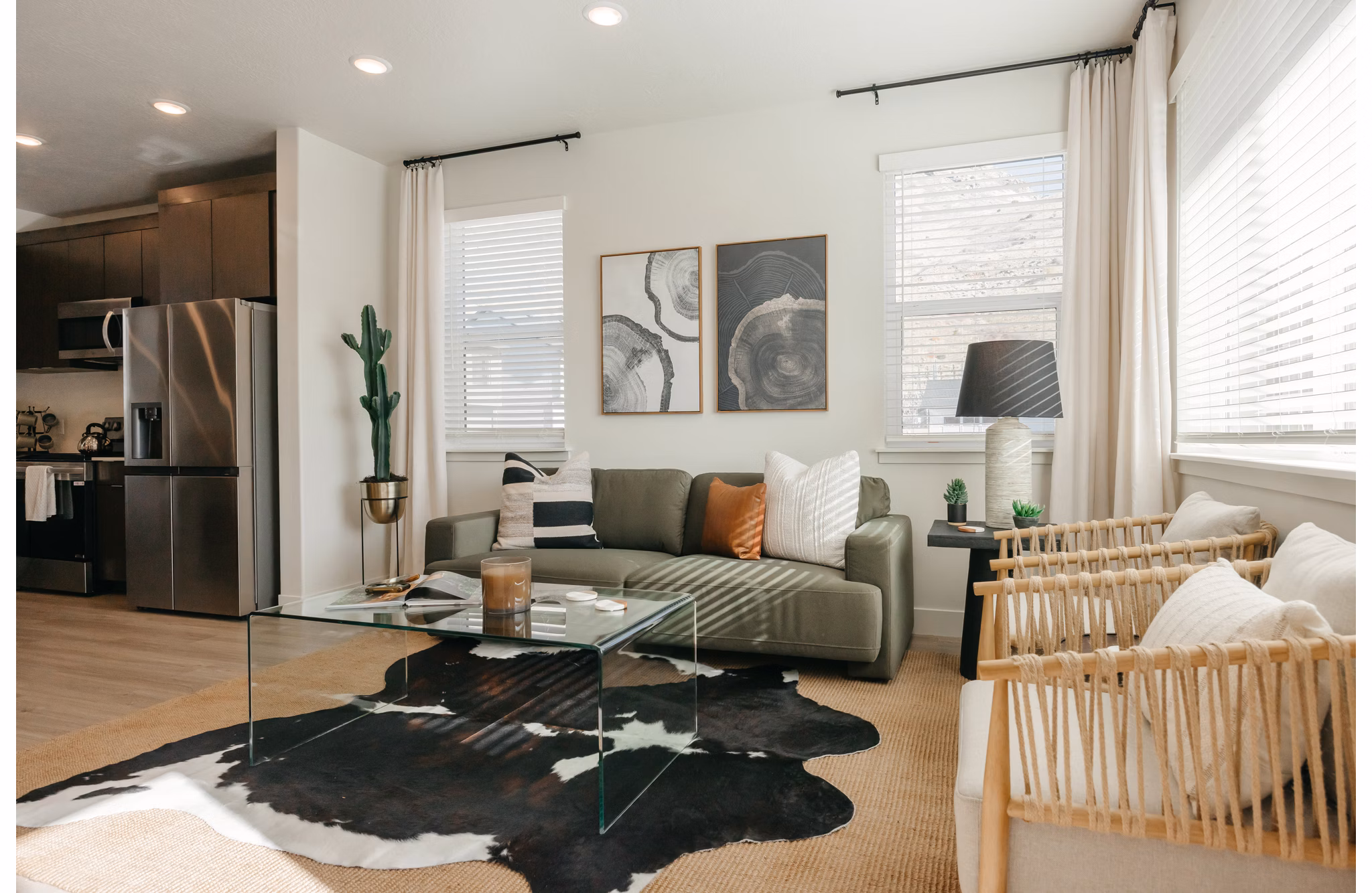 living room at Enduro Apartments