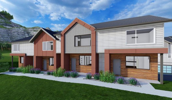 rendering at Enduro Apartments