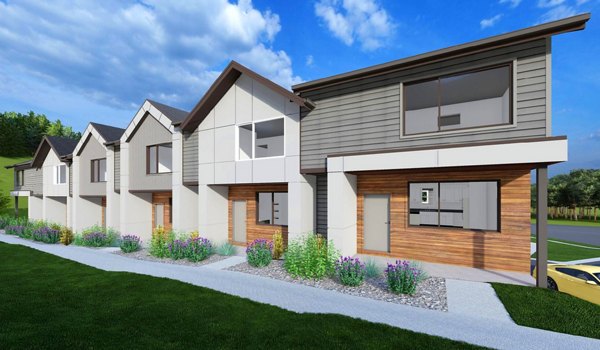 rendering at Enduro Apartments