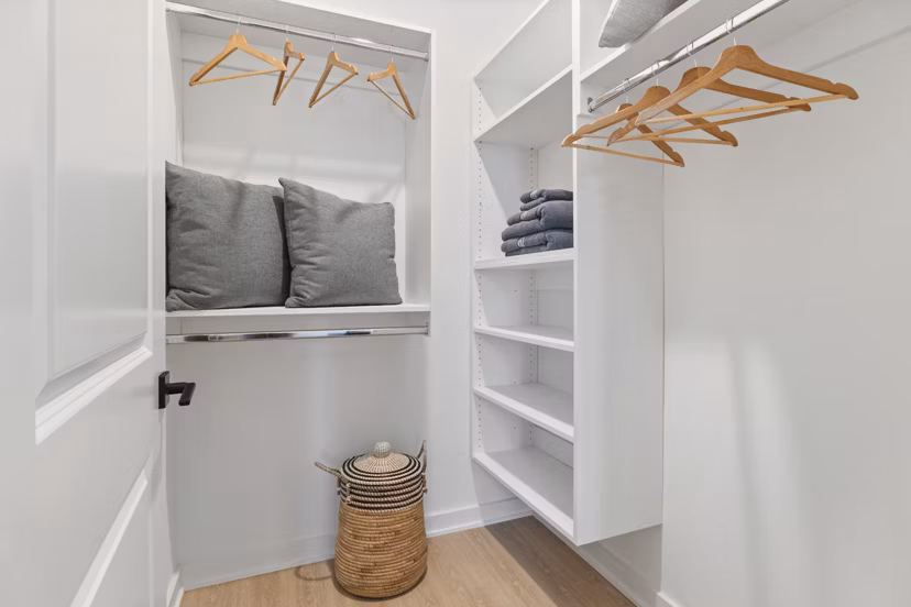 bedroom at The Arrowood Apartments 