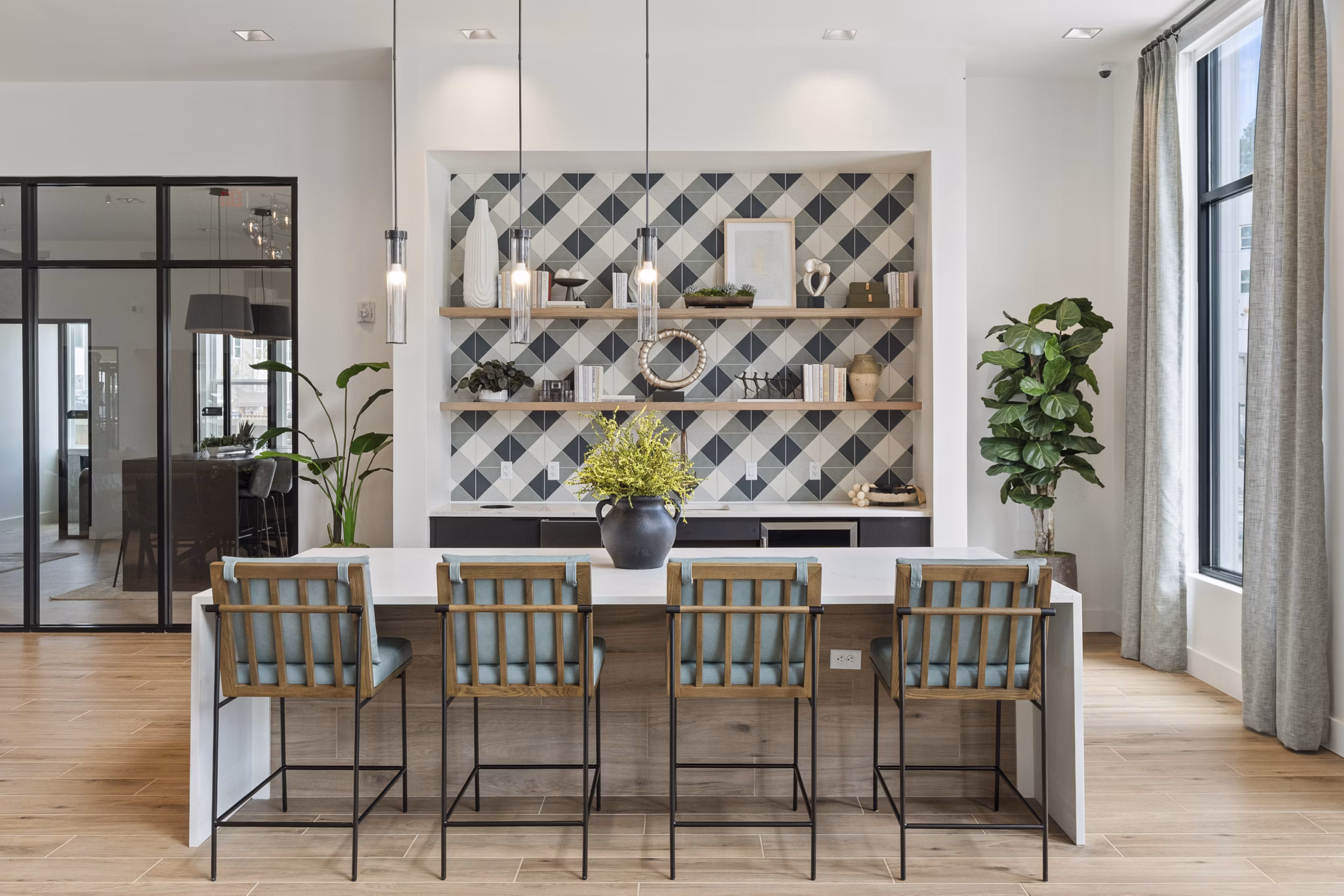 clubhouse at The Arrowood Apartments 