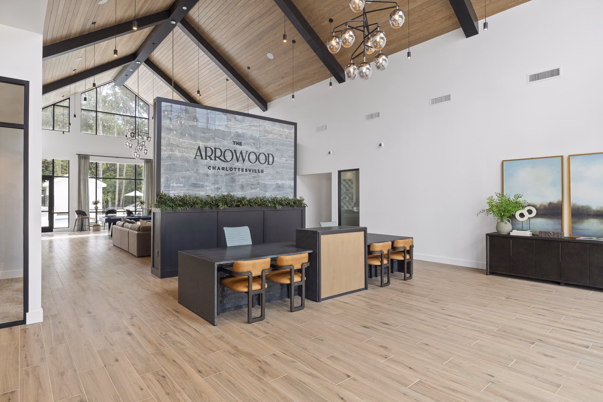 clubhouse at The Arrowood Apartments 