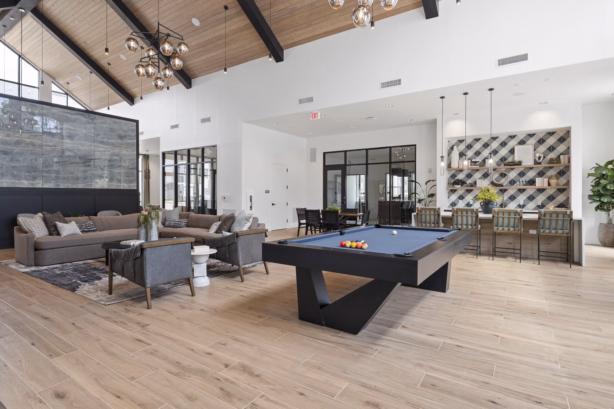 clubhouse at The Arrowood Apartments 