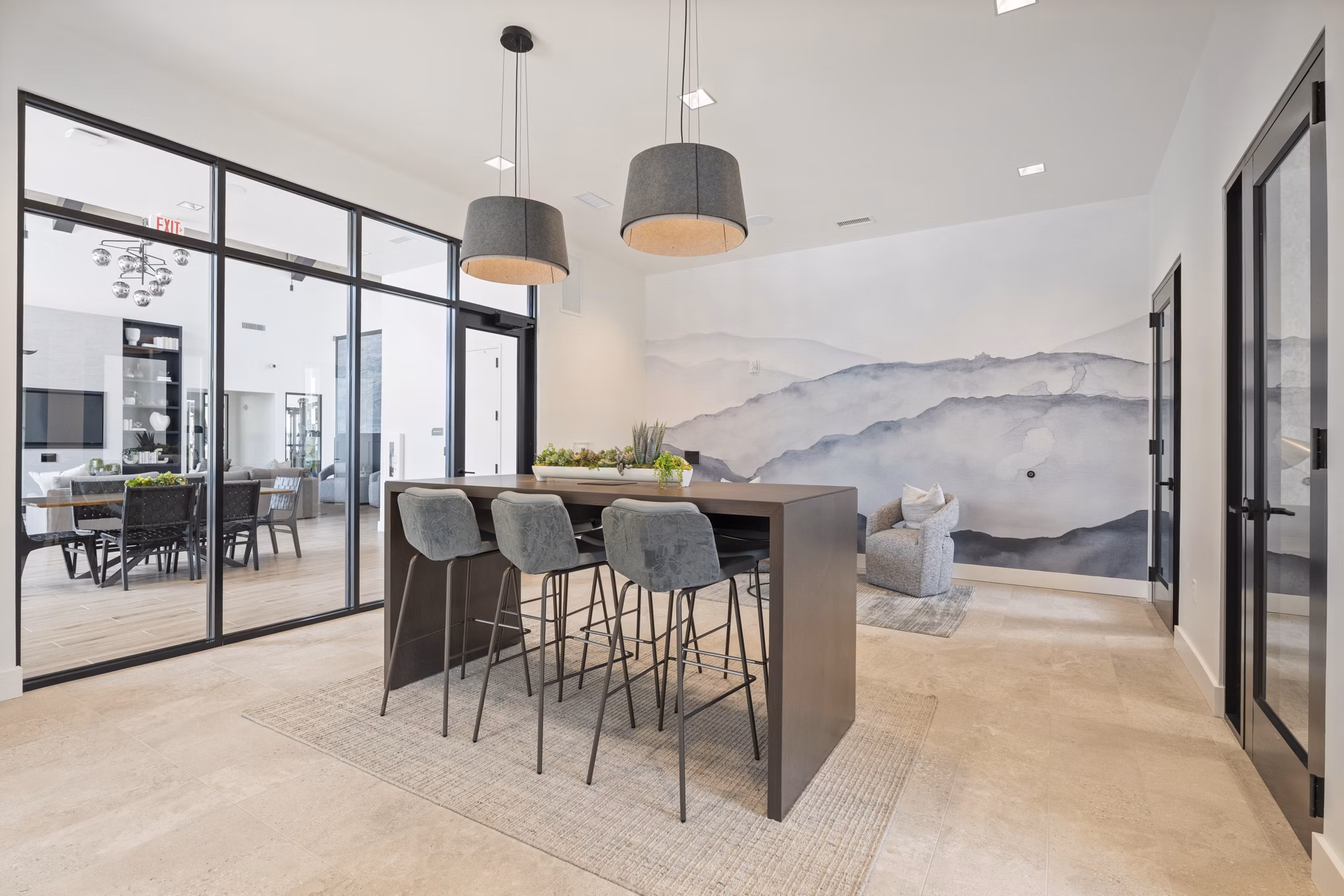 clubhouse at The Arrowood Apartments 