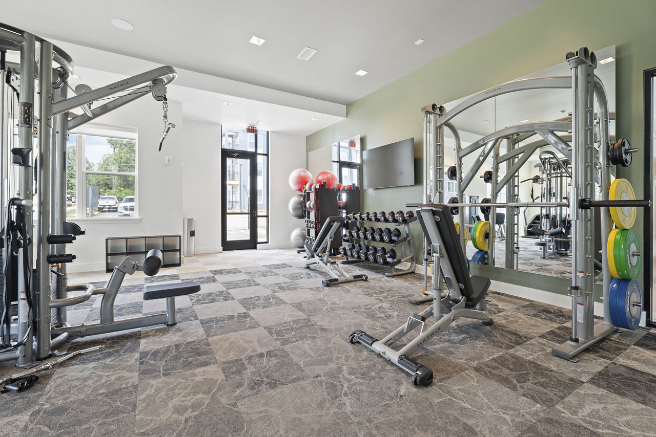 Gym at The Arrowood (2 of 4)