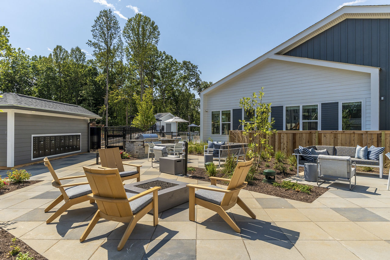 Grill area at The Arrowood (1 of 2)