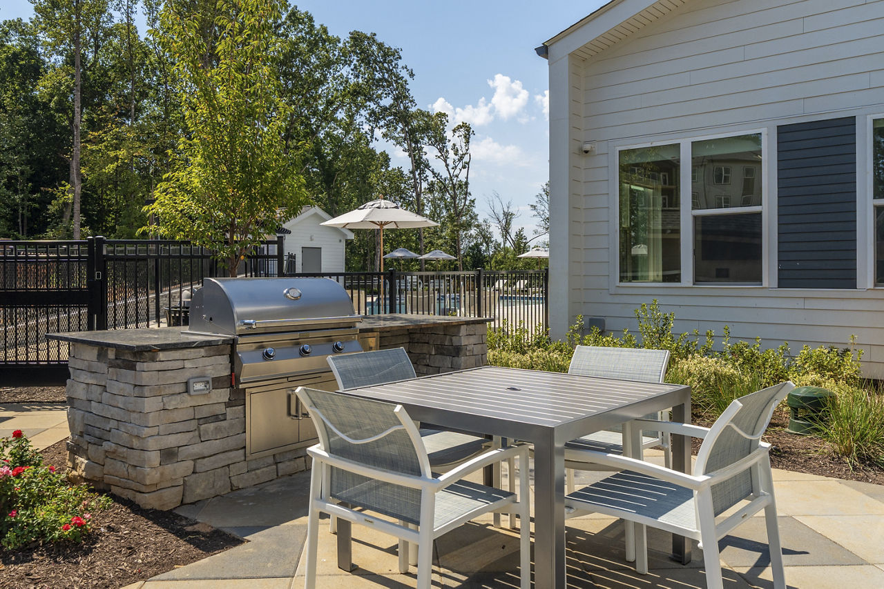 Grill area at The Arrowood (2 of 2)