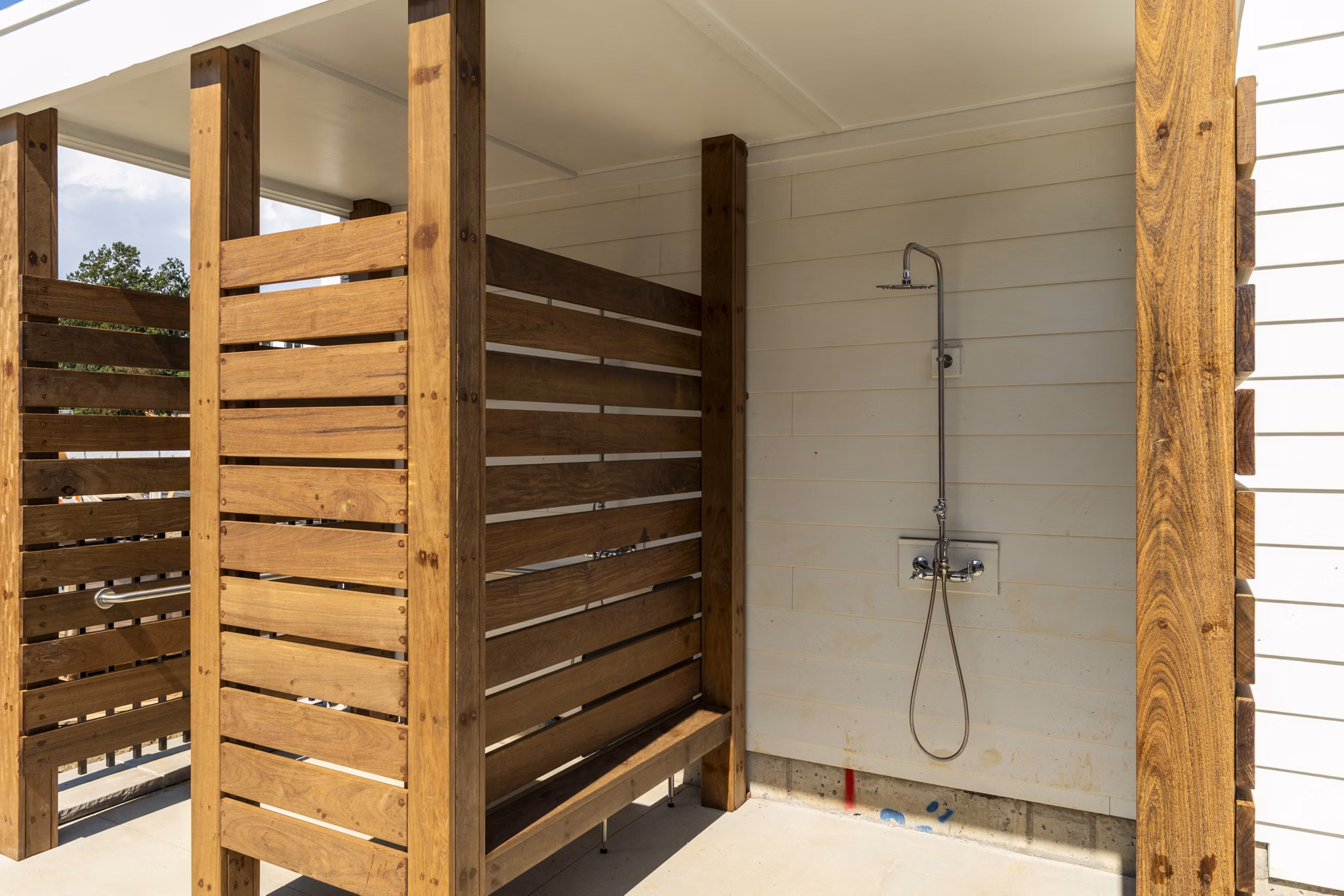dog wash station at The Arrowood Apartments 