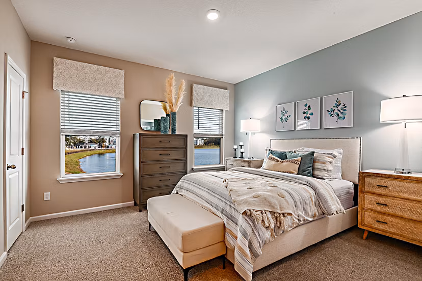 bedroom at 360 Communities at Avenues Walk Apartments