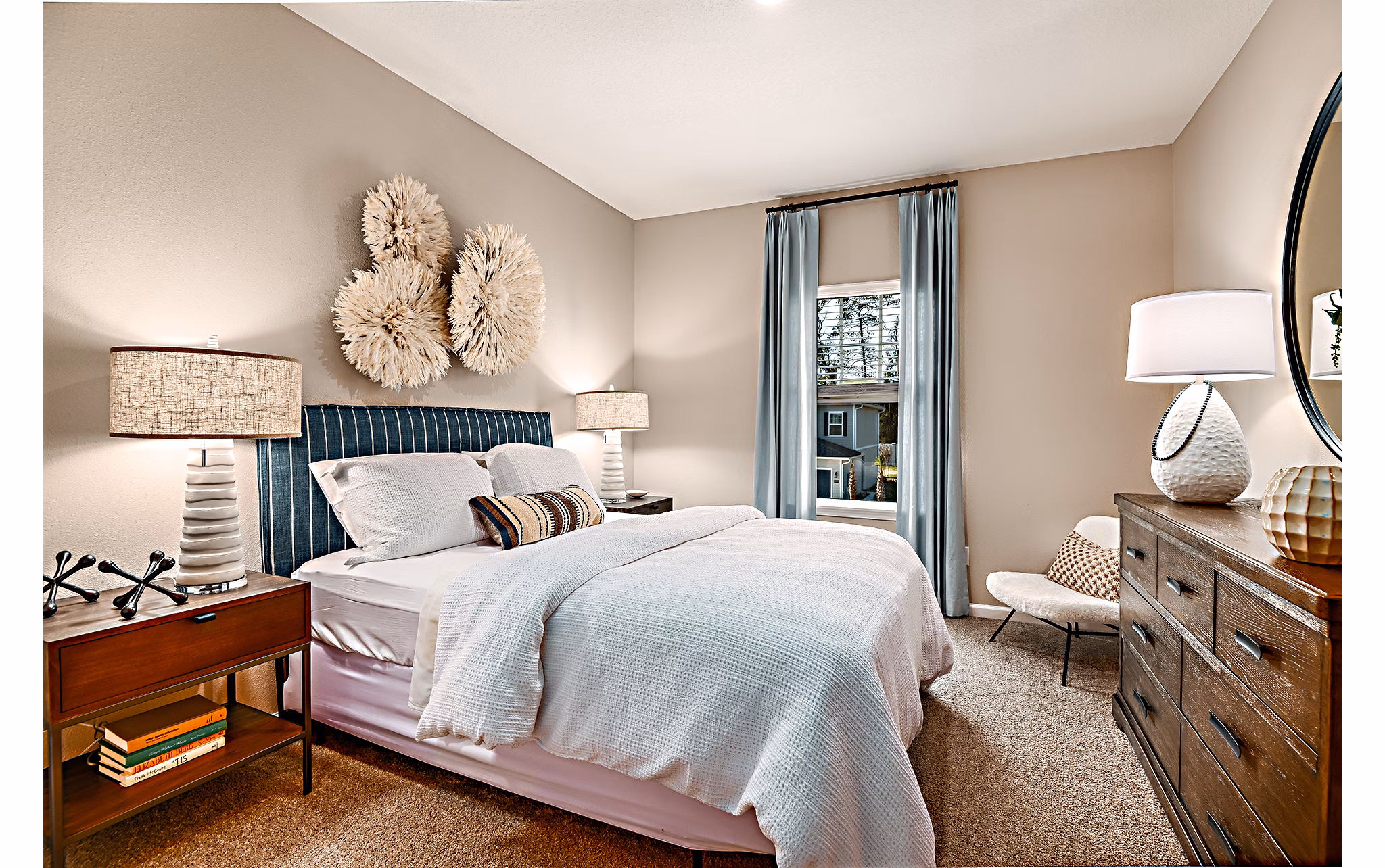bedroom at 360 Communities at Avenues Walk Apartments