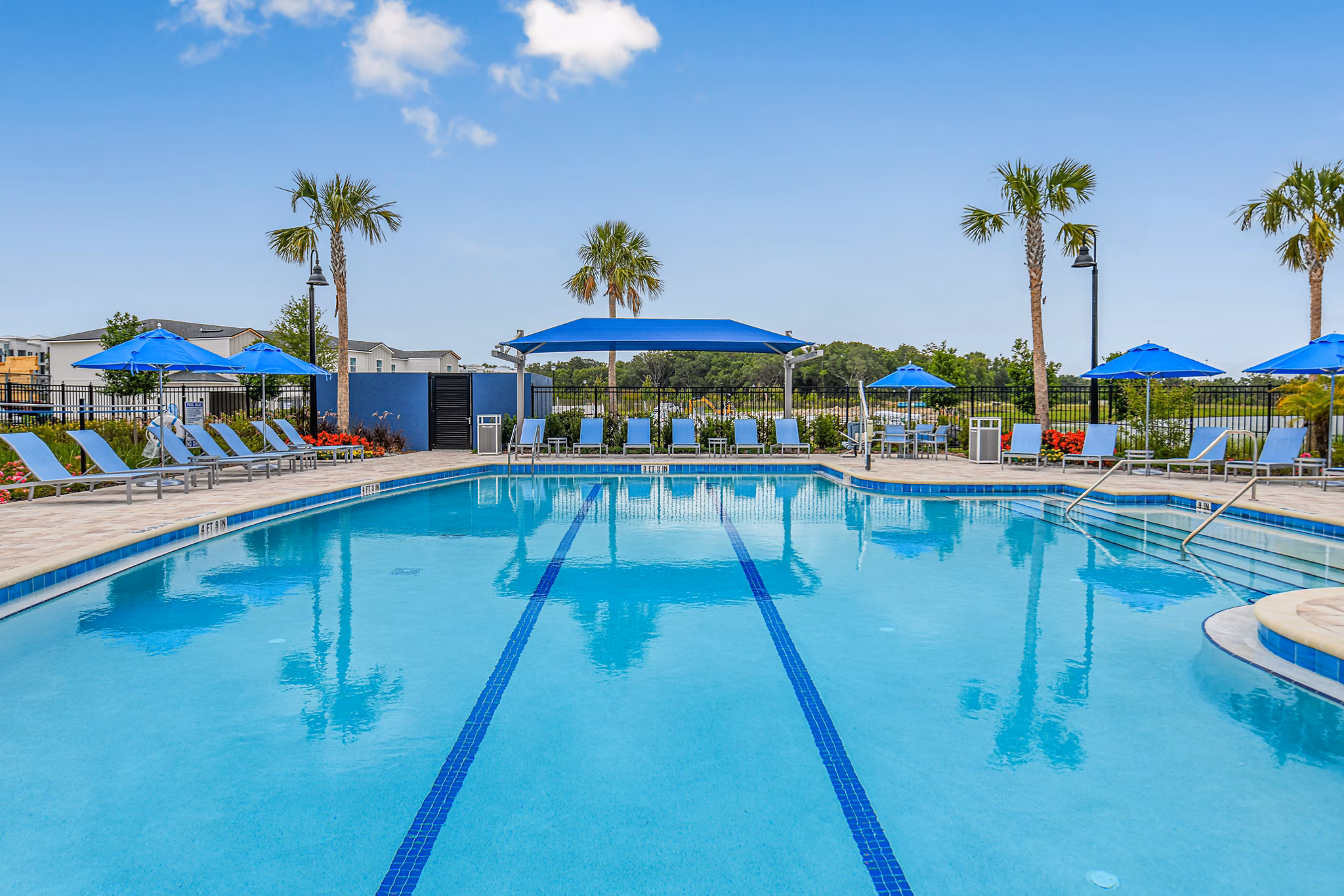 pool at 360 Communities at Avenues Walk Apartments