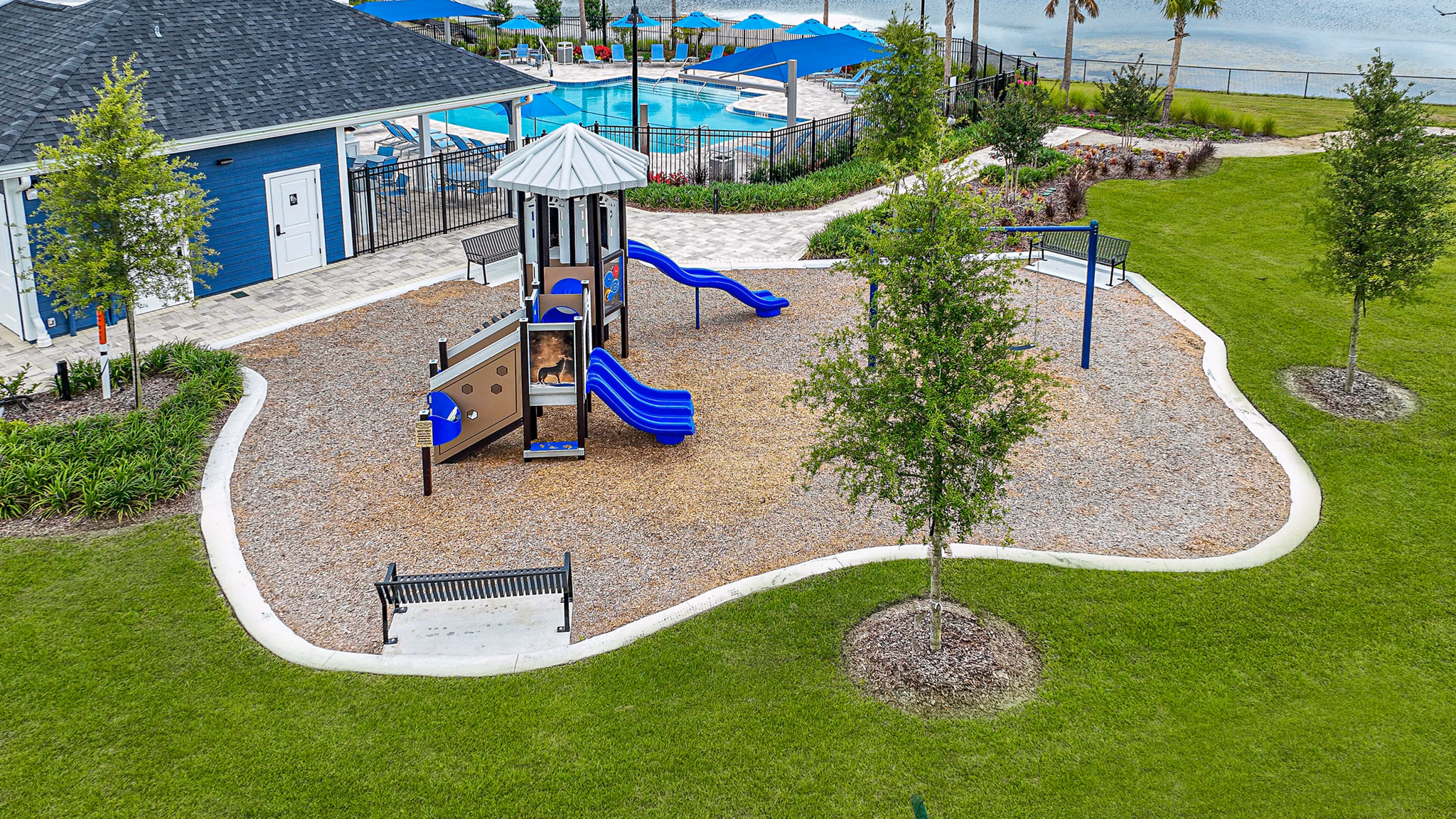 Recreational Area at 360 Communities at Avenues Walk Apartments