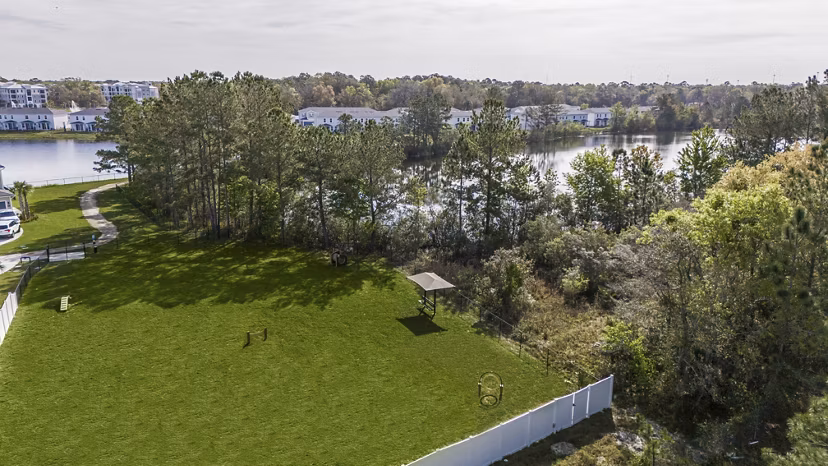 dog park at 360 Communities at Avenues Walk Apartments