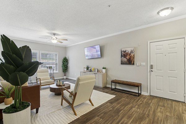 living room at Avana TownPark Apartment
