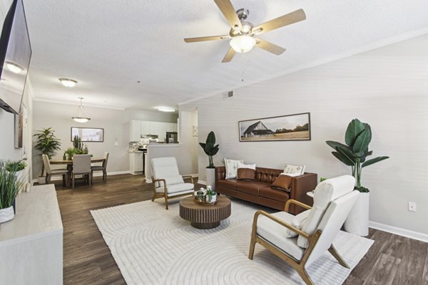 living room at Avana TownPark Apartment