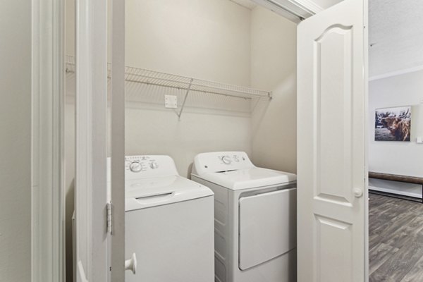 laundry room at Avana TownPark Apartments