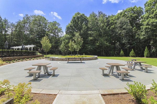 recreational area/patio at Avana TownPark Apartments
